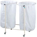 Double Hoop 18" Linen Trolley