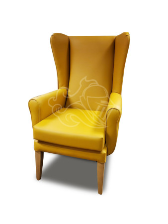 Quantum Lounge Chair In Cadet Mustard (Yellow)
