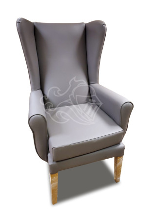 Quantum Lounge Chair In Cadet Dove (Grey)