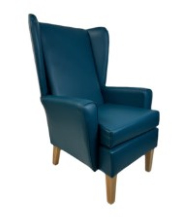 Paragon High Back Chair in Panaz Cadet Zest Emerald