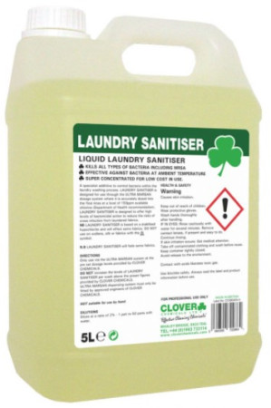 5Ltr LAUNDRY Sanitiser Clover
