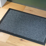 Entrance Floor Mat- Grey/White 150x90cm