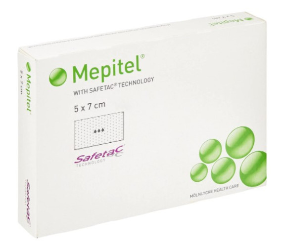 Mepitel Silicone Wound Dressing - 5 x 7cm