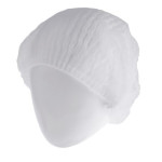 Mob Cap - WHITE - Non Woven Premier - Pack 100