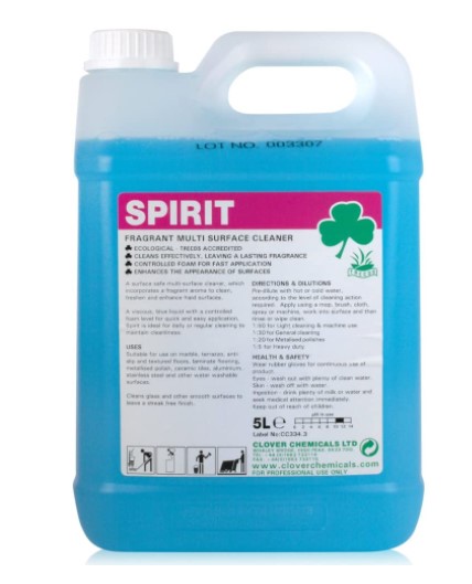 Multi Surface Cleaner Spirit - 5ltr