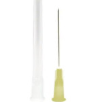 BD Eclipse Hypodermic (Yellow) Safety Needle - 30G 0.5"