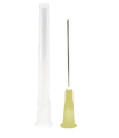 BD Eclipse Hypodermic (Yellow) Safety Needle - 30G 0.5"