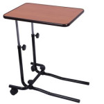 Over Bed/Chair Table 2 Castor Tilting Top Multipurpose Table