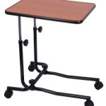 Over Bed/Chair Table 4 Castor Tilting Top Multipurpose Table