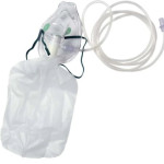 Adult Non Rebreathing Hi O2 Mask with Bag & Tubing