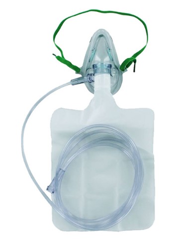Child Non Rebrearhing  Hi O2 Mask with bag & tubing