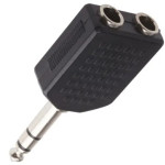 3-Pole Jack Plug Splitter