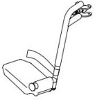Left Leg Rest - Drive S1 S/P Wheelchair