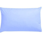 Polycotton Pillowcase - Pair Light Blue