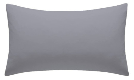 Polycotton Pillowcase  - Pair Grey