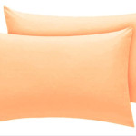 Polycotton Pillowcase - Pair Peach