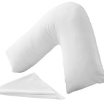 Pillowcase - 'V' Polycotton (White)