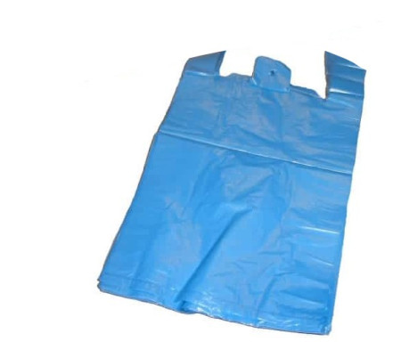 Blue Vest Carrier Nappy Sack Case of 2000