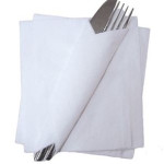 White 2 Ply Serviettes Case 20 x 100
