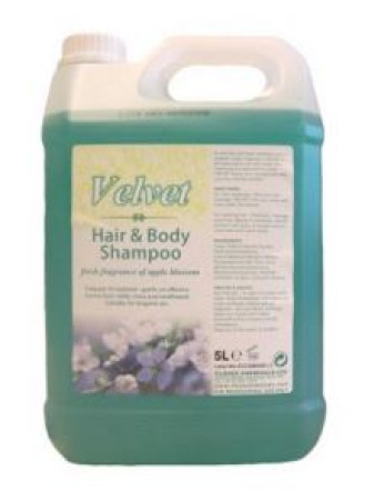Velvet Hair & Body Shampoo 5ltr
