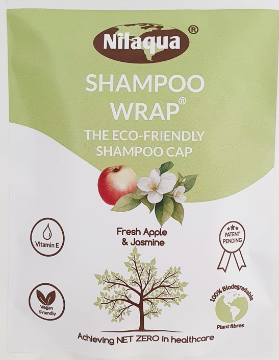 Shampoo Wrap - Fresh Apple & Jasmine - Bio Degradable