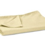 Polycotton Flat Sheet - Single (Cream)