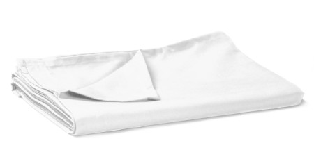 Polycotton Flat Sheet - Single (White)
