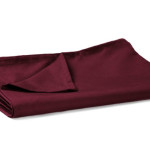 Polycotton Single Flat Sheets Wine