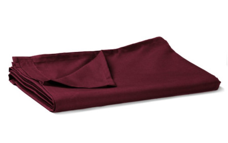 Polycotton Single Flat Sheets Wine