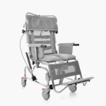 Adult Tilt in Space Shower Chair with Foam Seat&Mesh Back