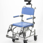 Deluxe Tilt In Space Shower Commode Chair