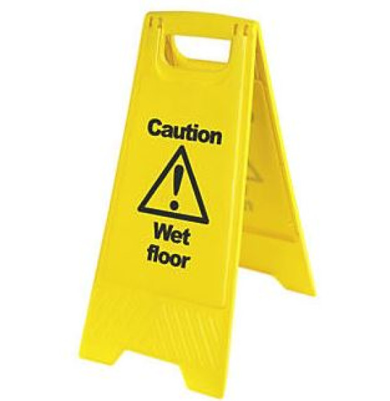 A Frame Wet Floor Sign