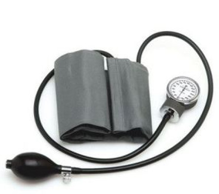 Sphygmomanometer - Aneroid Clip-on with velcro cuff