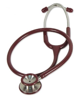 Stethoscope - Professional Dual Series -Adult - Burgundy
