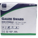 Swabs - Gauze - non-sterile - 10x10 8 Ply