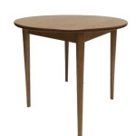 Circular Dining Table - 41" Oak Wood - Standard Top