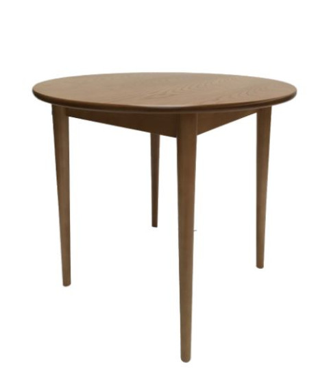 Circular Dining Table - 41" Oak Wood - Standard Top