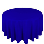 Table Cloth - Apollo Rose 68" Circular - Royal Blue