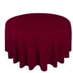 Table Cloth - Apollo Rose Circular - 52" - Burgundy