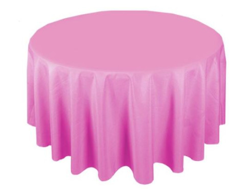 Table Cloth - Apollo Rose 62" Circular - Dusty Pink