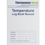Temperature Log Book 6 Month Food Hygiene