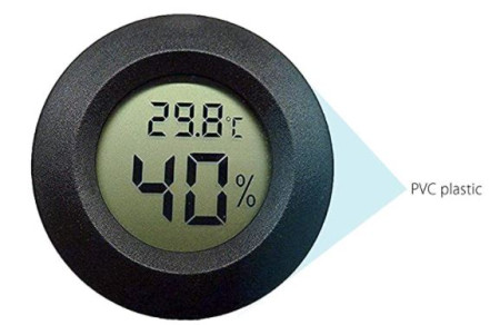 LCD Digital Hygrometer Thermometer with Humidity