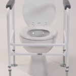 Height Adjustable Toilet Surround c/w Floor Fixings