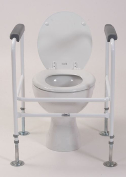 Height Adjustable Toilet Surround c/w Floor Fixings