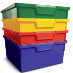 Karri Cart Tray Red 16 x 31 x 43cm