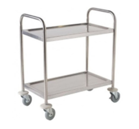 2 Shelf S/S Clearing Trolley