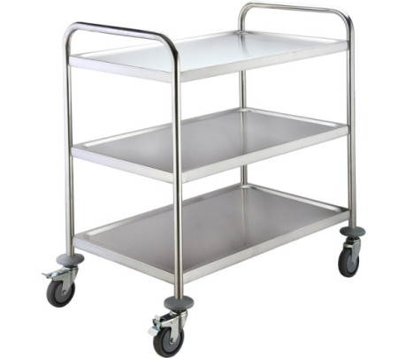 3 Shelf S/S Clearing Trolley