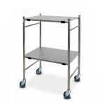 600 x 450mm S/S Dressing Trolley