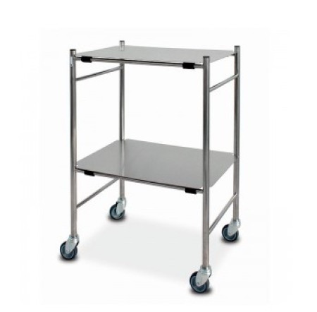 600 x 450mm S/S Dressing Trolley