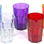 Tumbler Copolyester Yellow 12o z - 340ml 7.6D x 11.2H cm